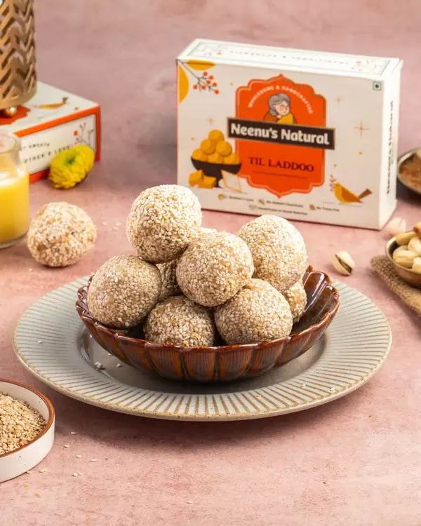 Neenu's Natural Til Laddoo (Fasting)